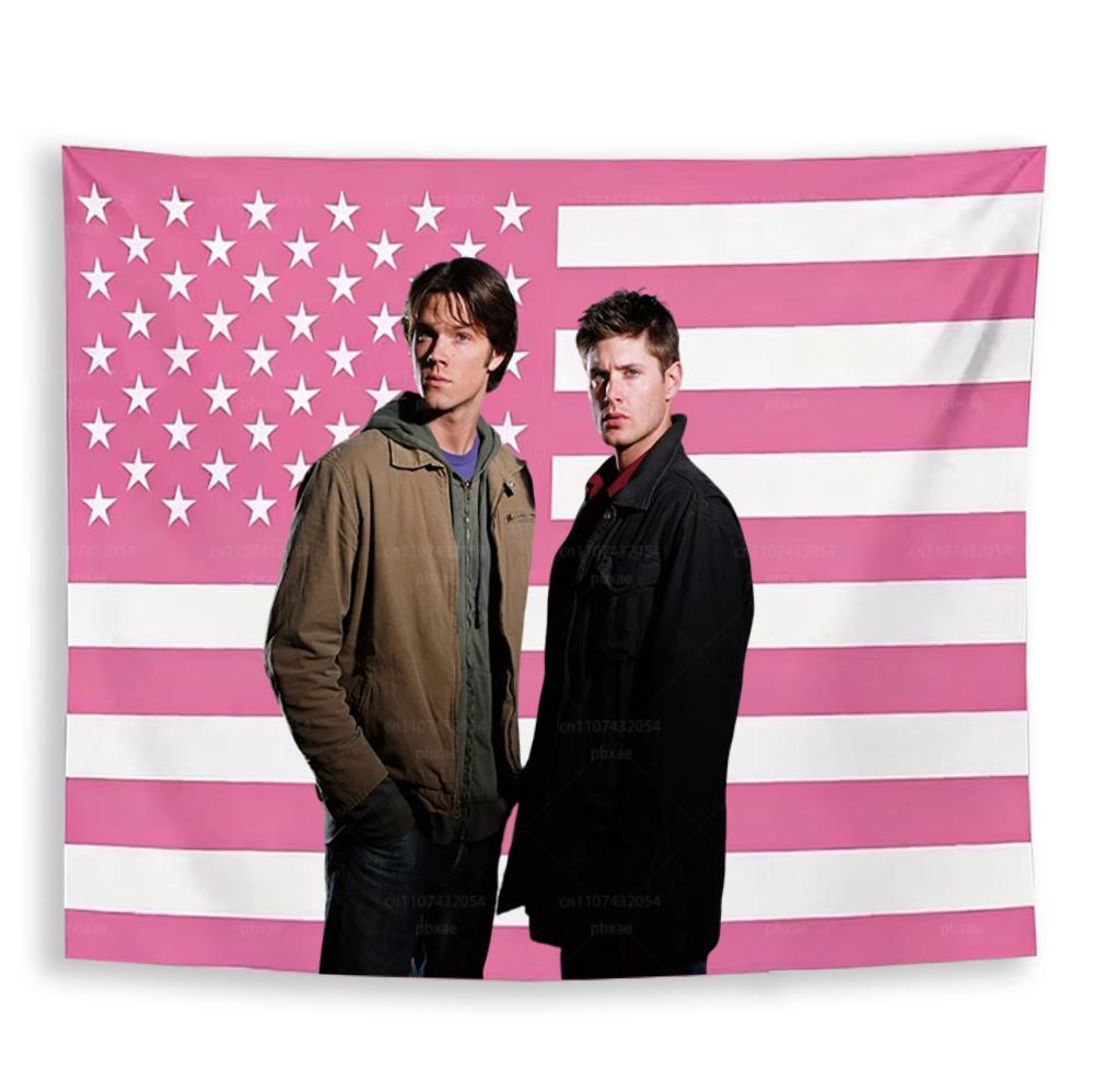 Supernatural TV Series Tapestry Winchester Brothers Wall Decor Polyester Fabric Wall Hanging for Home Office Ideal Gift 74x94cm(29x37in)
Supernatural TV Series Tapestry Winchester Brothers Wall Decor Polyester Fabric Wall Hanging for Home Office Ideal Gift 74x94cm(29x37in)