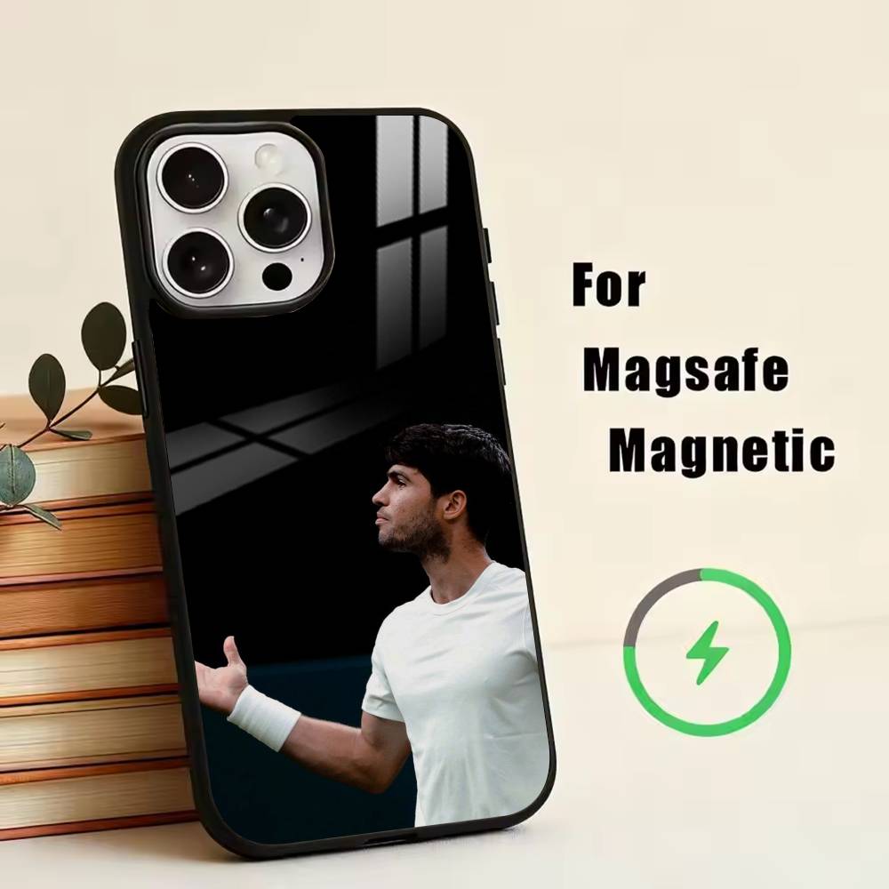 tennis player-Carlos Alcaraz Phone Case For iPhone17,16,15,14,13,12,11 Plus,Pro Magnetic For Magsafe Wireless Charging iPhone15PRO
tennis player-Carlos Alcaraz Phone Case For iPhone17,16,15,14,13,12,11 Plus,Pro Magnetic For Magsafe Wireless Charging iPhone15PRO