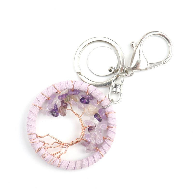 Creative Handmade Tree Of Life Pendant Key Pendant Leather Rope Keychain Jewelry Bag Pendant K12 аметист
Creative Handmade Tree Of Life Pendant Key Pendant Leather Rope Keychain Jewelry Bag Pendant K12 аметист