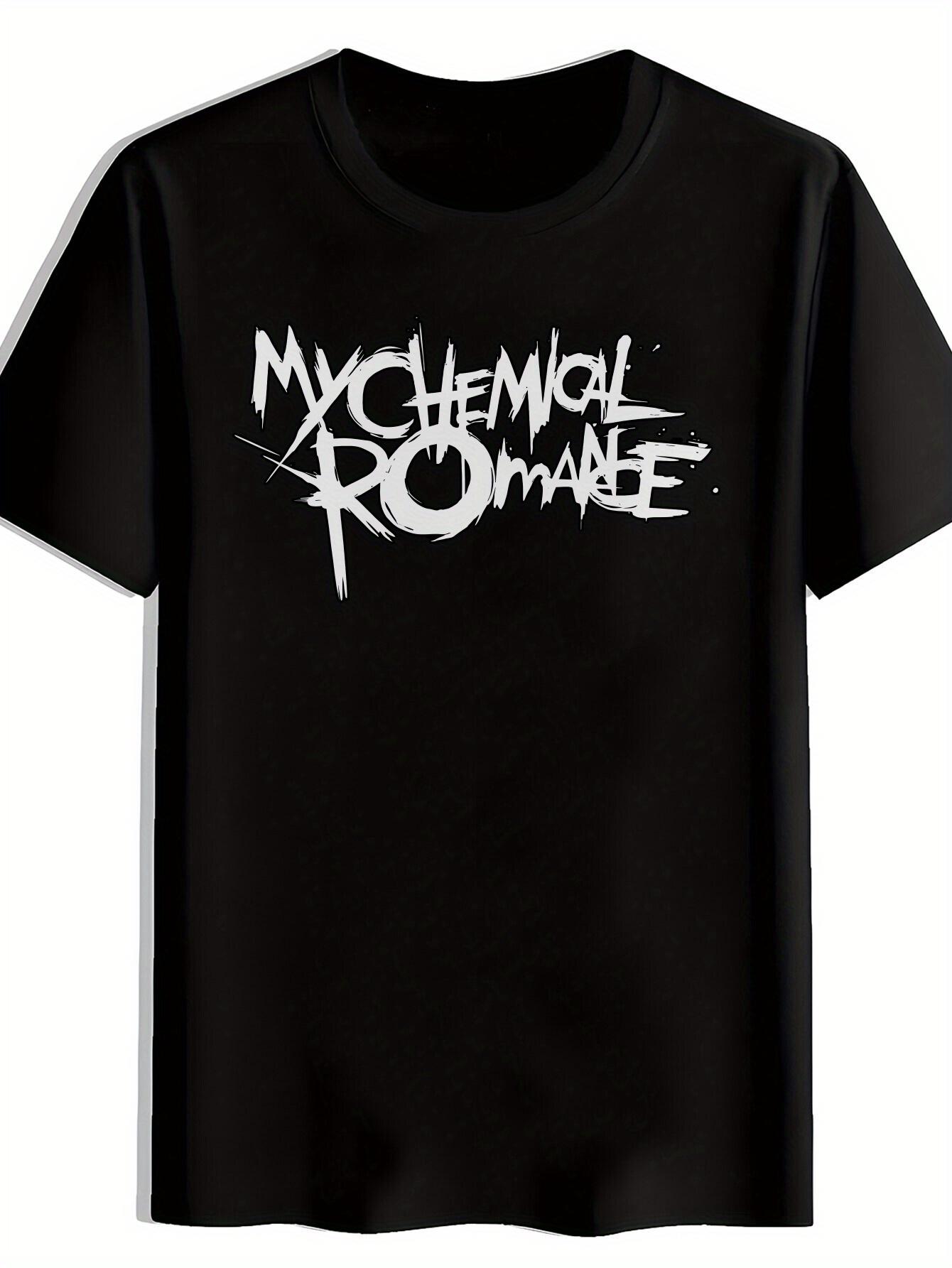 A Round-Neck Short-Sleeve T-shirt Featuring Vintage Rock Bands M
A Round-Neck Short-Sleeve T-shirt Featuring Vintage Rock Bands M