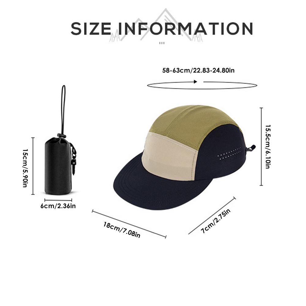 Quick Dry Hat Breathable Portable Lightweight Sun Proof Outdoor Baseball Hat Portable Headwear For Men Women Outdoor Sports чорний
Quick Dry Hat Breathable Portable Lightweight Sun Proof Outdoor Baseball Hat Portable Headwear For Men Women Outdoor Sports чорний