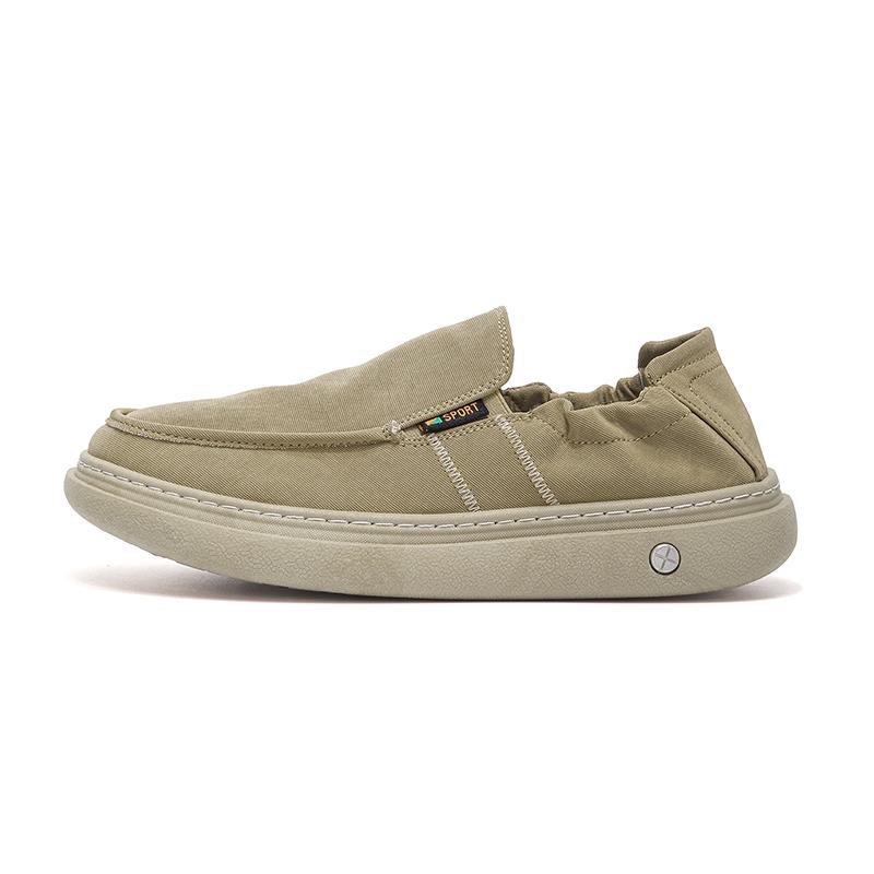 Fashion Fashionable Solid-Color Men Canvas Loafers Lightweight And Comfortable Outdoor Walking Shoe Breathable And Anti-Slip Travel Shoe 39 хаки
Fashion Fashionable Solid-Color Men Canvas Loafers Lightweight And Comfortable Outdoor Walking Shoe Breathable And Anti-Slip Travel Shoe 39 хаки