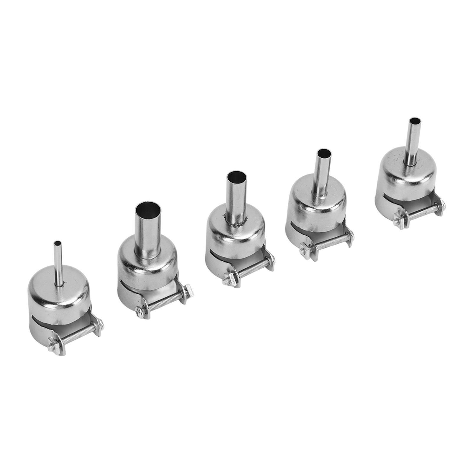 5Pcs Hot Air Gun Nozzle Universal 850 Series 310mm for Rework Stations Soldering Equipment
5Pcs Hot Air Gun Nozzle Universal 850 Series 310mm for Rework Stations Soldering Equipment