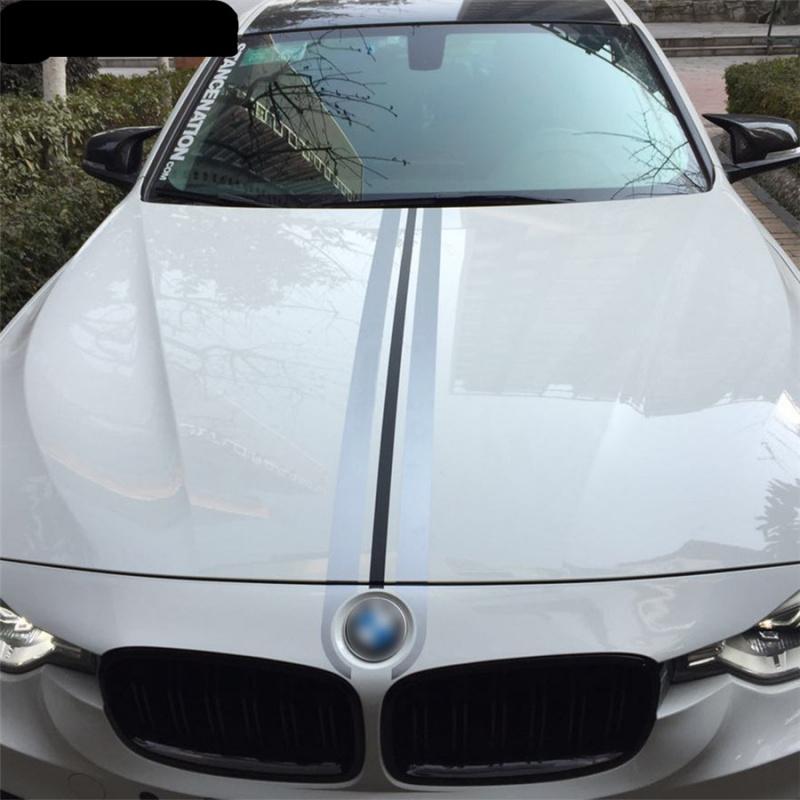 New 130X12.1CM Car Hood Racing Stripes Lines Decals Stickers for BMW Mercedes Benz
New 130X12.1CM Car Hood Racing Stripes Lines Decals Stickers for BMW Mercedes Benz