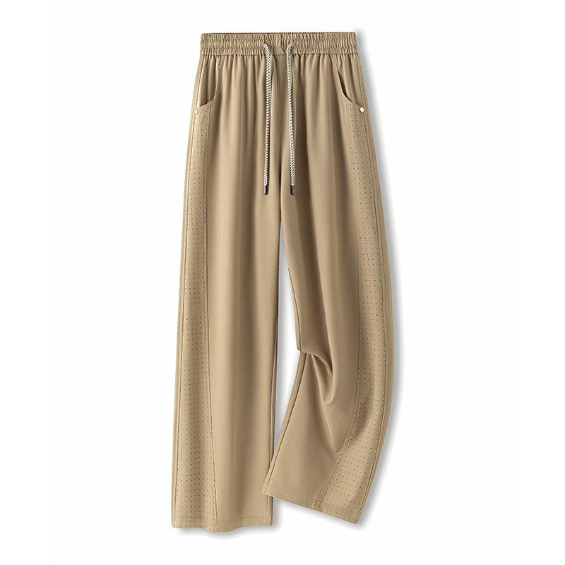 Gray Straight Casual Pants Breathable Wide Leg Pants Loose Breathable Pants M хакі
Gray Straight Casual Pants Breathable Wide Leg Pants Loose Breathable Pants M хакі