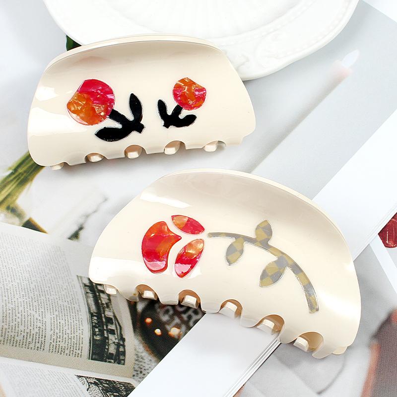 2024 Simple Fashion Acetate Flower Barrettes Crab Claw Clip Women s Hair Clips Korea Girl Hairpin Hair Accessories Gift
2024 Simple Fashion Acetate Flower Barrettes Crab Claw Clip Women s Hair Clips Korea Girl Hairpin Hair Accessories Gift