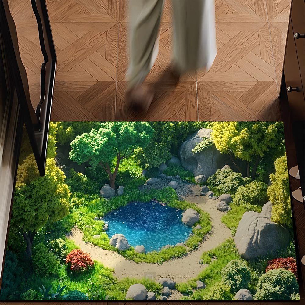 WTEMPO 3D Домашний ковер Печатный ковер Креативный узор Домашний входной коврик 100cm * 120cm
WTEMPO 3D Домашний ковер Печатный ковер Креативный узор Домашний входной коврик 100cm * 120cm