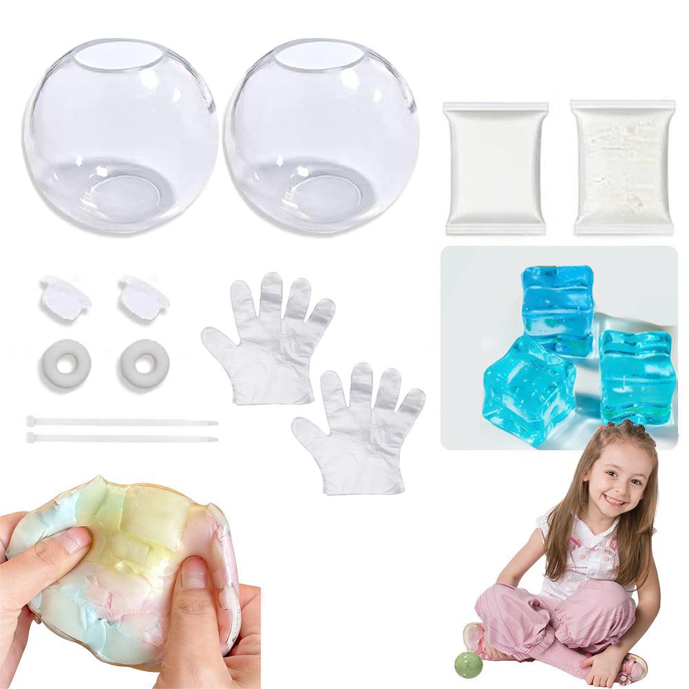 DIY Squish Ball Craft Kit Empty Squeeze Ball Skins with Filling Materials Like Foam Slow Rebound Stress Relief Toy
DIY Squish Ball Craft Kit Empty Squeeze Ball Skins with Filling Materials Like Foam Slow Rebound Stress Relief Toy