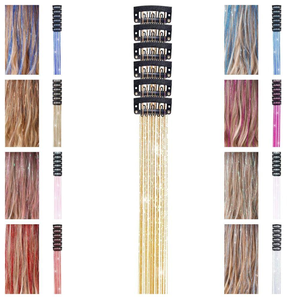 6Pcs Hair Braiding Tools Tinsel Hair Extensions Colorful Shiny Sparkle Hair Festival Gift рожевий червоний колір
6Pcs Hair Braiding Tools Tinsel Hair Extensions Colorful Shiny Sparkle Hair Festival Gift рожевий червоний колір
