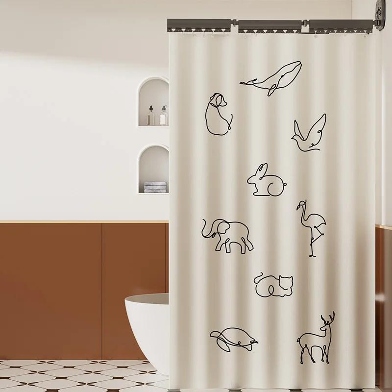 No Punching Needed Bathroom Foldable Shower Curtain Suction Waterproof Invisible Partition Blind Dry Wet Separate Shower Curtain 80x180cm
No Punching Needed Bathroom Foldable Shower Curtain Suction Waterproof Invisible Partition Blind Dry Wet Separate Shower Curtain 80x180cm