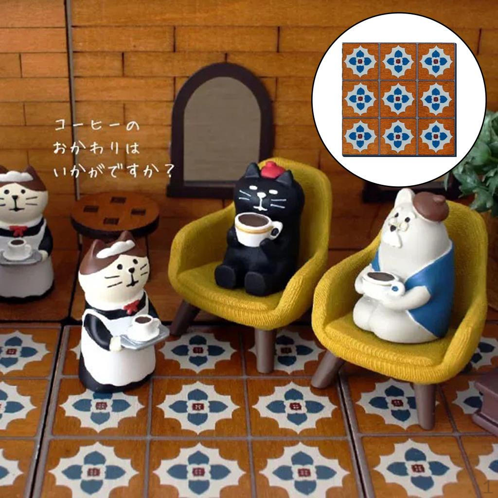 1/12 Dollhouse Miniature Floor Coverings for House Furniture Decoration Blue White
1/12 Dollhouse Miniature Floor Coverings for House Furniture Decoration Blue White