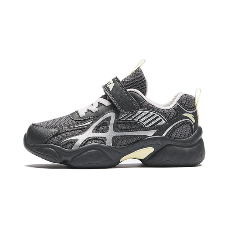 Anta Comfortable Retro Shock Absorbing Durable Low Top Kids Casual Shoes Kids Casual Shoes Black Gray A12439954-2 28
Anta Comfortable Retro Shock Absorbing Durable Low Top Kids Casual Shoes Kids Casual Shoes Black Gray A12439954-2 28