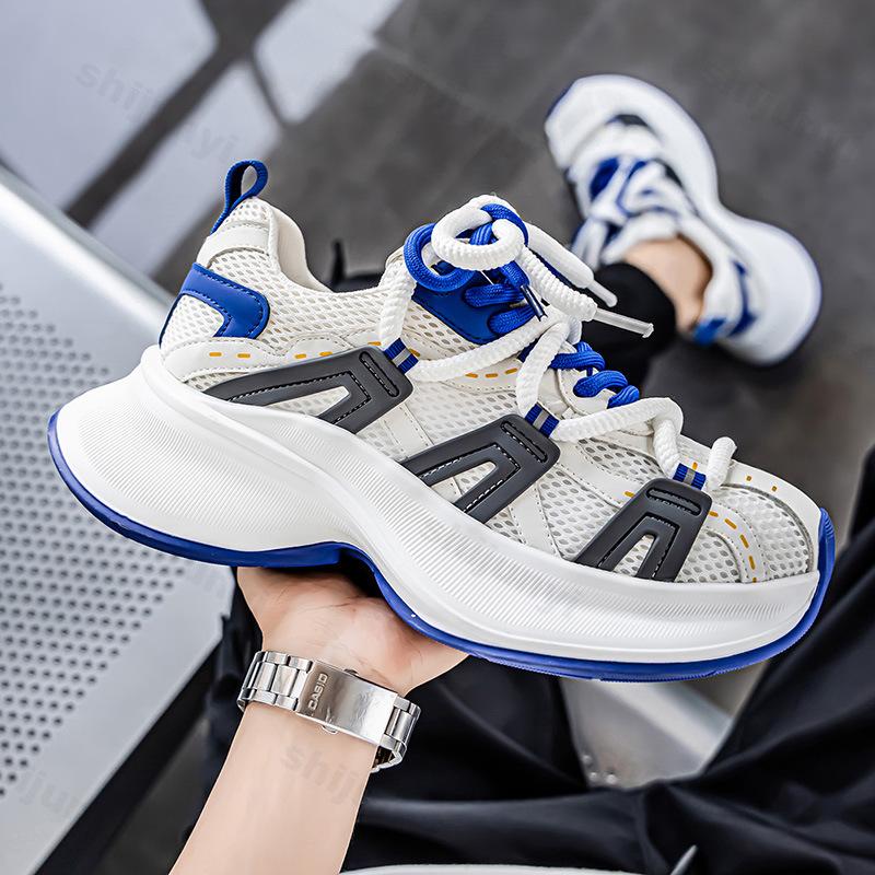 2026 Autumn Breathable Mesh Hollow Thick Soled Casual Sports Shoes for Men Fashi Versatile Comfortable Low Top Chunky sneakers 44 синій
2026 Autumn Breathable Mesh Hollow Thick Soled Casual Sports Shoes for Men Fashi Versatile Comfortable Low Top Chunky sneakers 44 синій
