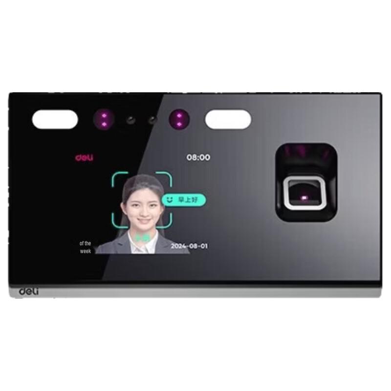 Deli D63W Dynamic Face & Fingerprint Attendance System CN plug (adapter included)
Deli D63W Dynamic Face & Fingerprint Attendance System CN plug (adapter included)