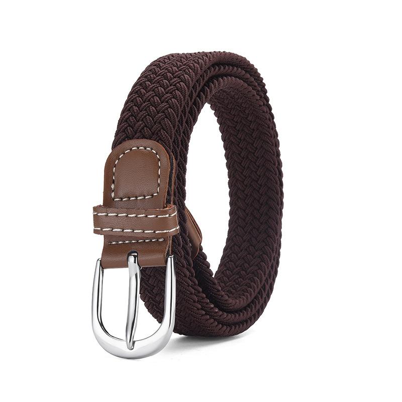 Джинсовый ремень женский без перфорации холщовый ремень женский плетеный эластичный эластичный студенческий декоративный ремень 105cm темно-коричневого
Джинсовый ремень женский без перфорации холщовый ремень женский плетеный эластичный эластичный студенческий декоративный ремень 105cm темно-коричневого