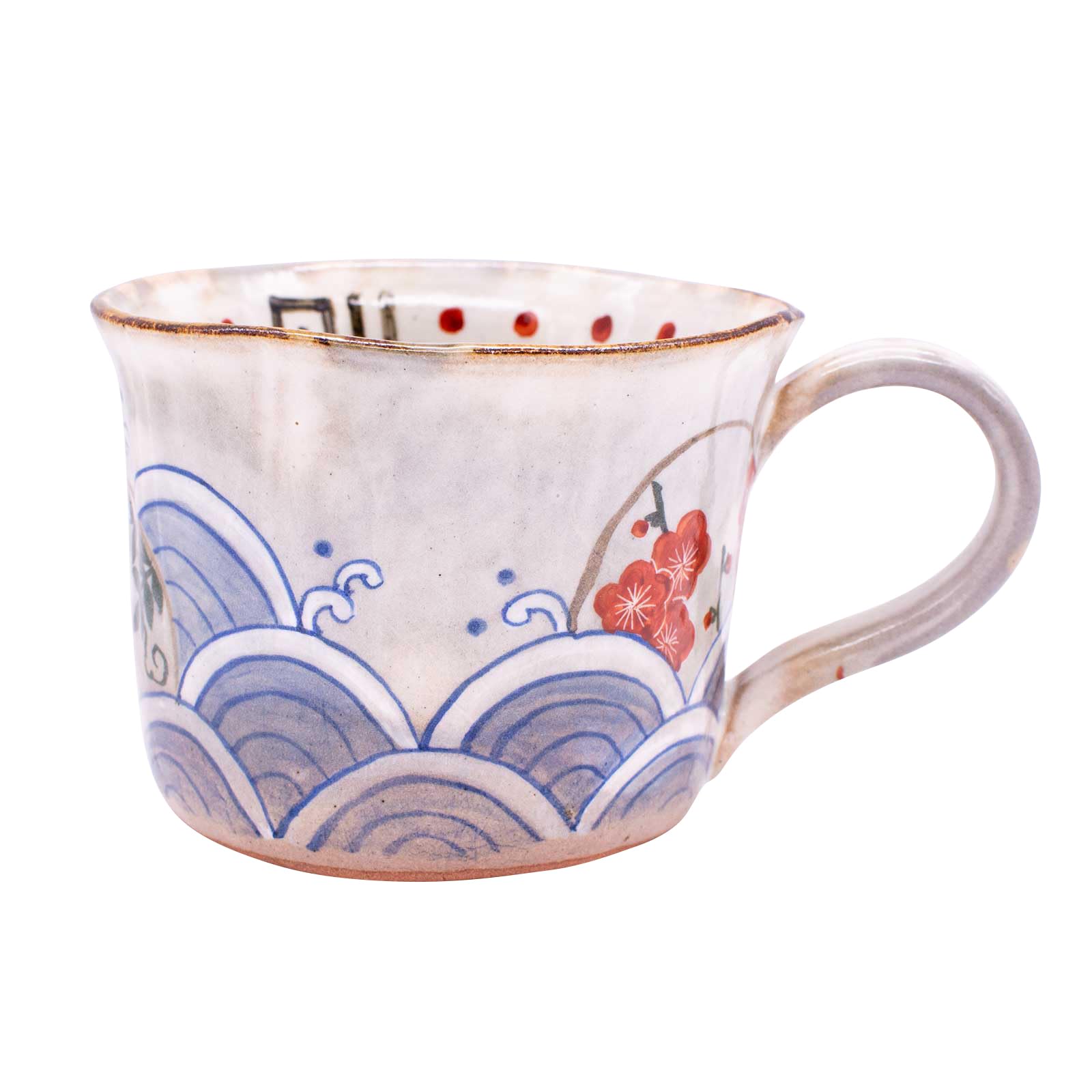 Maeken Kyo-yaki Kiyomizu-yaki Mug, Approx. 220ml, by Mikiko Shimizu, Genjiko, Made in Japan, 270162
Maeken Kyo-yaki Kiyomizu-yaki Mug, Approx. 220ml, by Mikiko Shimizu, Genjiko, Made in Japan, 270162