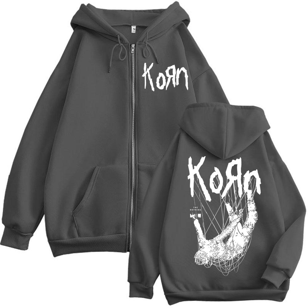 Рок-гурт Korn Альбом The Nothing Толстовка на блискавці Готичний Вінтажний Пуловер на блискавці Чоловічий Жіночий Повсякденна Мода Толстовка Вуличний одяг XL темно-сірий
Рок-гурт Korn Альбом The Nothing Толстовка на блискавці Готичний Вінтажний Пуловер на блискавці Чоловічий Жіночий Повсякденна Мода Толстовка Вуличний одяг XL темно-сірий