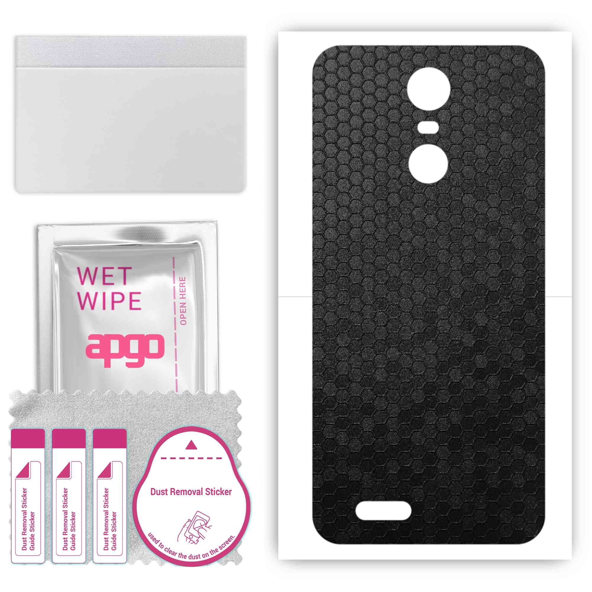 apgo Protective Skin Sticker for the back compatible with Kruger&Matz Move 8, Wrap Film, Foil, Vinyl - Pattern Black Honeycomb
apgo Protective Skin Sticker for the back compatible with Kruger&Matz Move 8, Wrap Film, Foil, Vinyl - Pattern Black Honeycomb