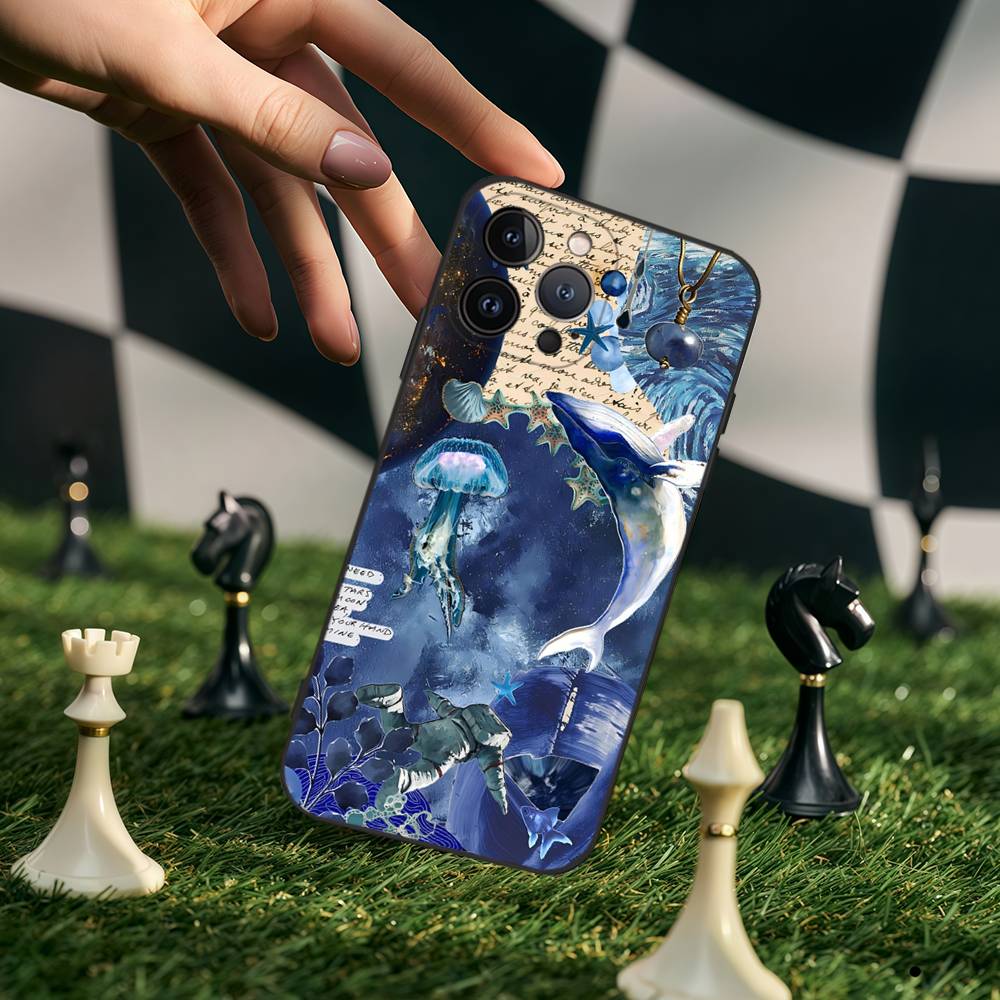 Space Ocean Whale Shark Black Silicone Phone Case For Iphone 17 Air 16 15 14 13 12 11 Pro Max Plus Back TPU iPhone 16 pro
Space Ocean Whale Shark Black Silicone Phone Case For Iphone 17 Air 16 15 14 13 12 11 Pro Max Plus Back TPU iPhone 16 pro