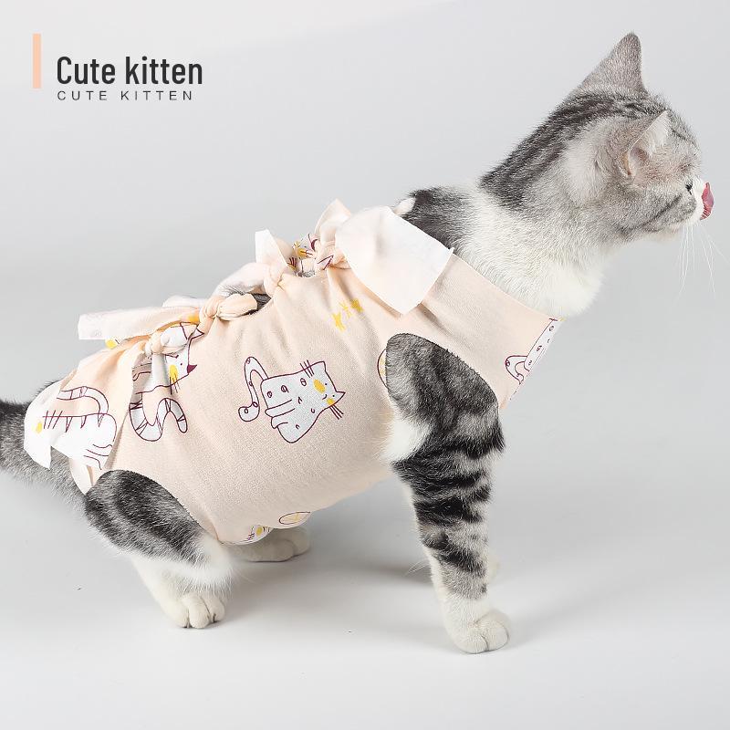 Breathable Cat Sterilization & Recovery Suit - Easy On/Off Strap Style Large
Breathable Cat Sterilization & Recovery Suit - Easy On/Off Strap Style Large