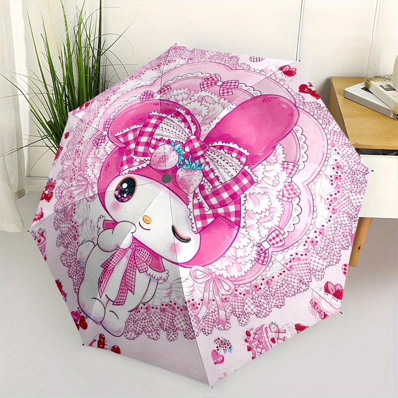 My Melody,Kawaii Automatic Folding Umbrella-Simple 8-Rib Design, Bright Cartoon Pattern, Durable Iron Frame, Suitable For Travel, Outdoor, B
My Melody,Kawaii Automatic Folding Umbrella-Simple 8-Rib Design, Bright Cartoon Pattern, Durable Iron Frame, Suitable For Travel, Outdoor, B