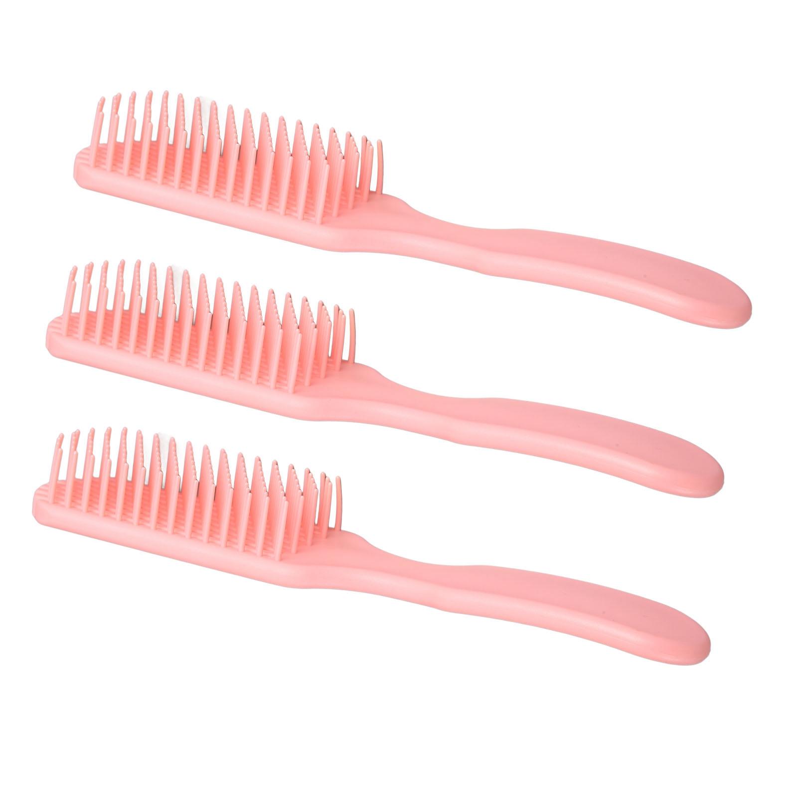 3pcs Detangling Hair Brush Professional Portable Scalp Massage 9 Row Brush Styling Tool for Women Pink
3pcs Detangling Hair Brush Professional Portable Scalp Massage 9 Row Brush Styling Tool for Women Pink