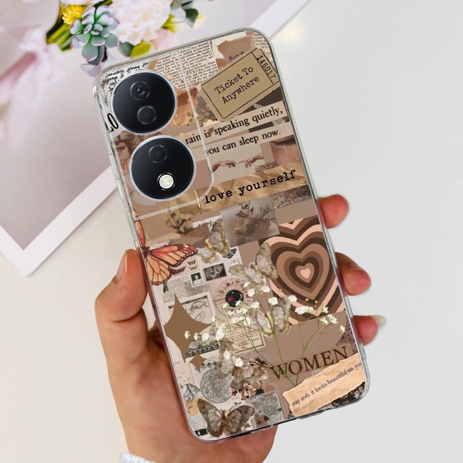 For Honor X7b Case CLK-LX1 CLK-LX2 CLK-LX3 Funda Fashion Flower Soft Silicone Back Cover Phone Case For Honor X7B 5G X 7B Bumper Honor X7B
For Honor X7b Case CLK-LX1 CLK-LX2 CLK-LX3 Funda Fashion Flower Soft Silicone Back Cover Phone Case For Honor X7B 5G X 7B Bumper Honor X7B
