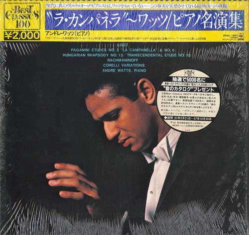 LP Record ANDREWATTS Andre Watts Piano Masterpieces 20AC1603 CBS SONY Japan Classical Used
LP Record ANDREWATTS Andre Watts Piano Masterpieces 20AC1603 CBS SONY Japan Classical Used