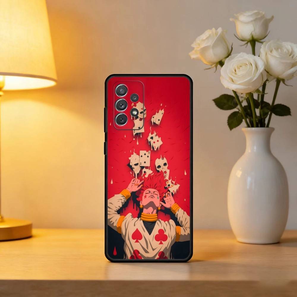 H-Hisoka H-Hunter X Hunter Soft Silicone Black Cover Phone Case For Samsung Galaxy A73,A72,A71,A70,A53,A52,A51 Samsung a13 5g
H-Hisoka H-Hunter X Hunter Soft Silicone Black Cover Phone Case For Samsung Galaxy A73,A72,A71,A70,A53,A52,A51 Samsung a13 5g