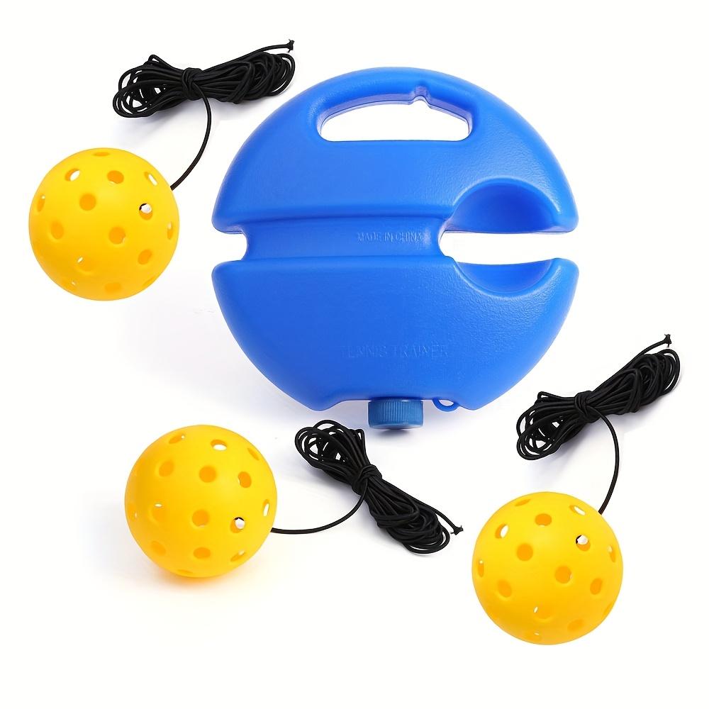 Pickball trainer, with elastic rope, diameter hole ball with rope PE high elastic Weifu, quick rebound жёлтый
Pickball trainer, with elastic rope, diameter hole ball with rope PE high elastic Weifu, quick rebound жёлтый