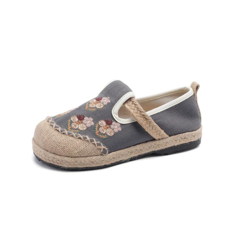 Johnature Этнический стиль вышитые тканевые туфли ручной работы из хлопка и льна мягкая подошва дышащие женские туфли на плоской подошве 40 серый
Johnature Этнический стиль вышитые тканевые туфли ручной работы из хлопка и льна мягкая подошва дышащие женские туфли на плоской подошве 40 серый