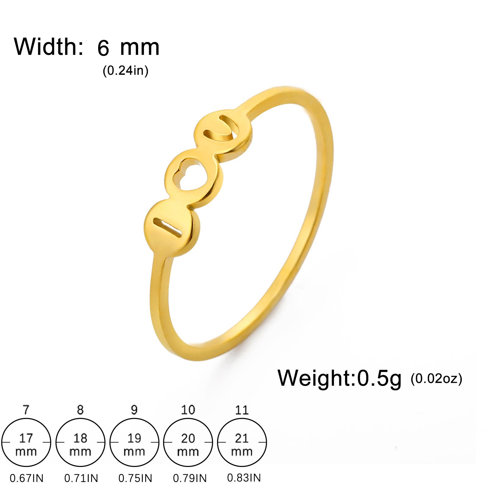 Gold Color Stainless Steel Women s Ring Flower Butterfly Moon Phase Wave Geometric Finger Rings Fashion Jewelry Gift 11
Gold Color Stainless Steel Women s Ring Flower Butterfly Moon Phase Wave Geometric Finger Rings Fashion Jewelry Gift 11