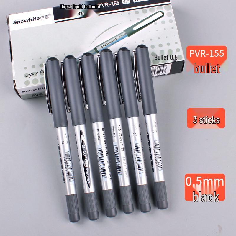 Роликова ручка Direct-Ink 0.5 мм - Голковий стрижень, Зручна для іспитів та студентів, Вуглецево-нейтральна, Чорне чорнило
Роликова ручка Direct-Ink 0.5 мм - Голковий стрижень, Зручна для іспитів та студентів, Вуглецево-нейтральна, Чорне чорнило