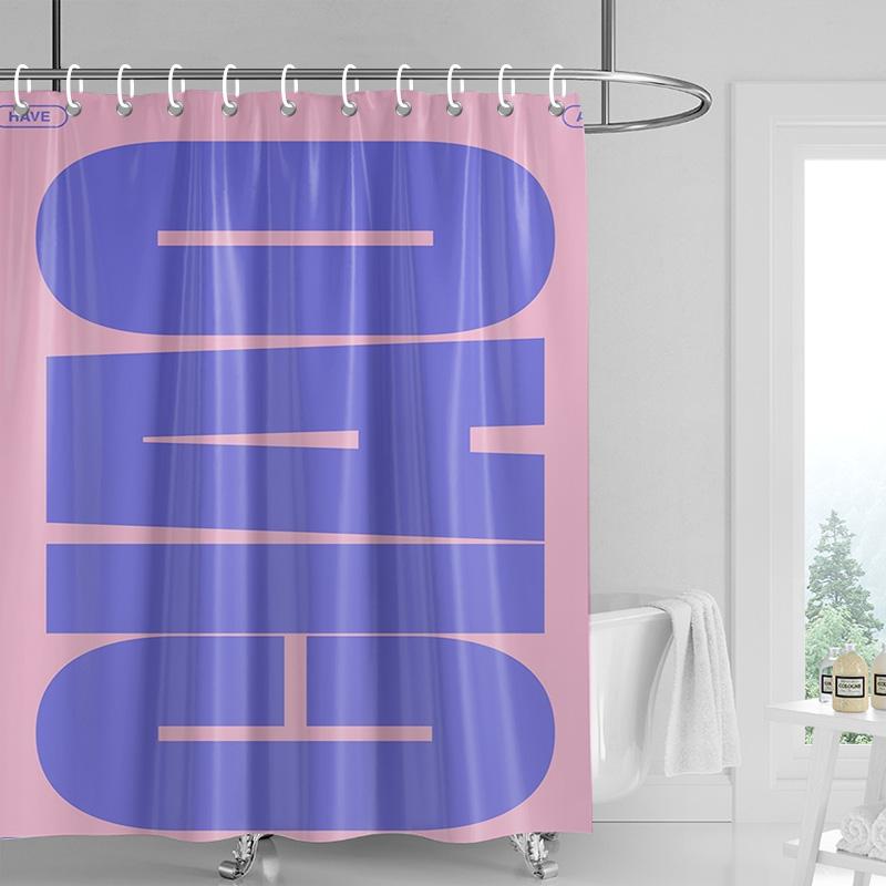Modern Minimalist Bathroom Waterproof Curtain Abstract Art Geometry Suitable For Bathtub Partition Curtain Bathroom Decoration W60H190(CM)-1 Pcs
Modern Minimalist Bathroom Waterproof Curtain Abstract Art Geometry Suitable For Bathtub Partition Curtain Bathroom Decoration W60H190(CM)-1 Pcs