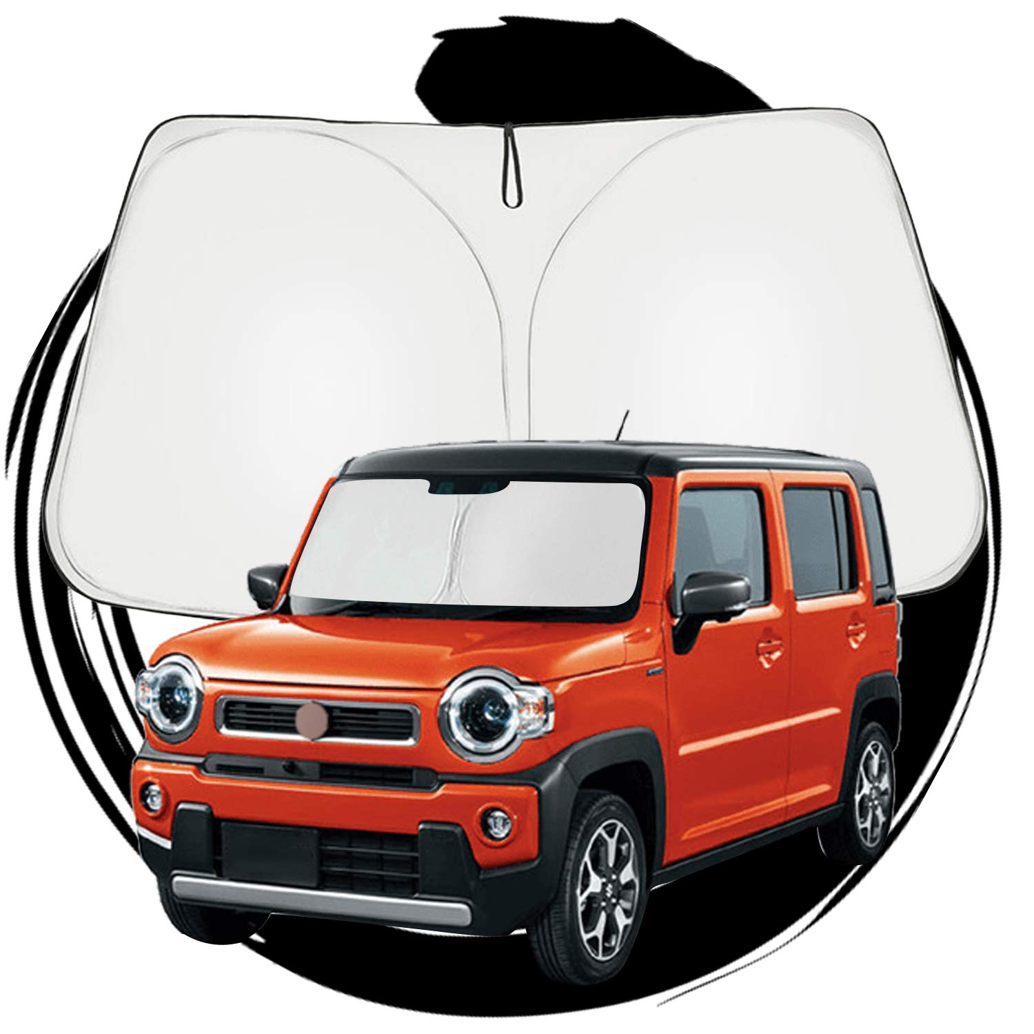 Ruiya Sunshade for the New Suzuki Hustler MR92S, Windshield Parasol, Car Sunshade, UV Protection, Sunshade for Car Camping, Foldable, Custom Parts
Ruiya Sunshade for the New Suzuki Hustler MR92S, Windshield Parasol, Car Sunshade, UV Protection, Sunshade for Car Camping, Foldable, Custom Parts