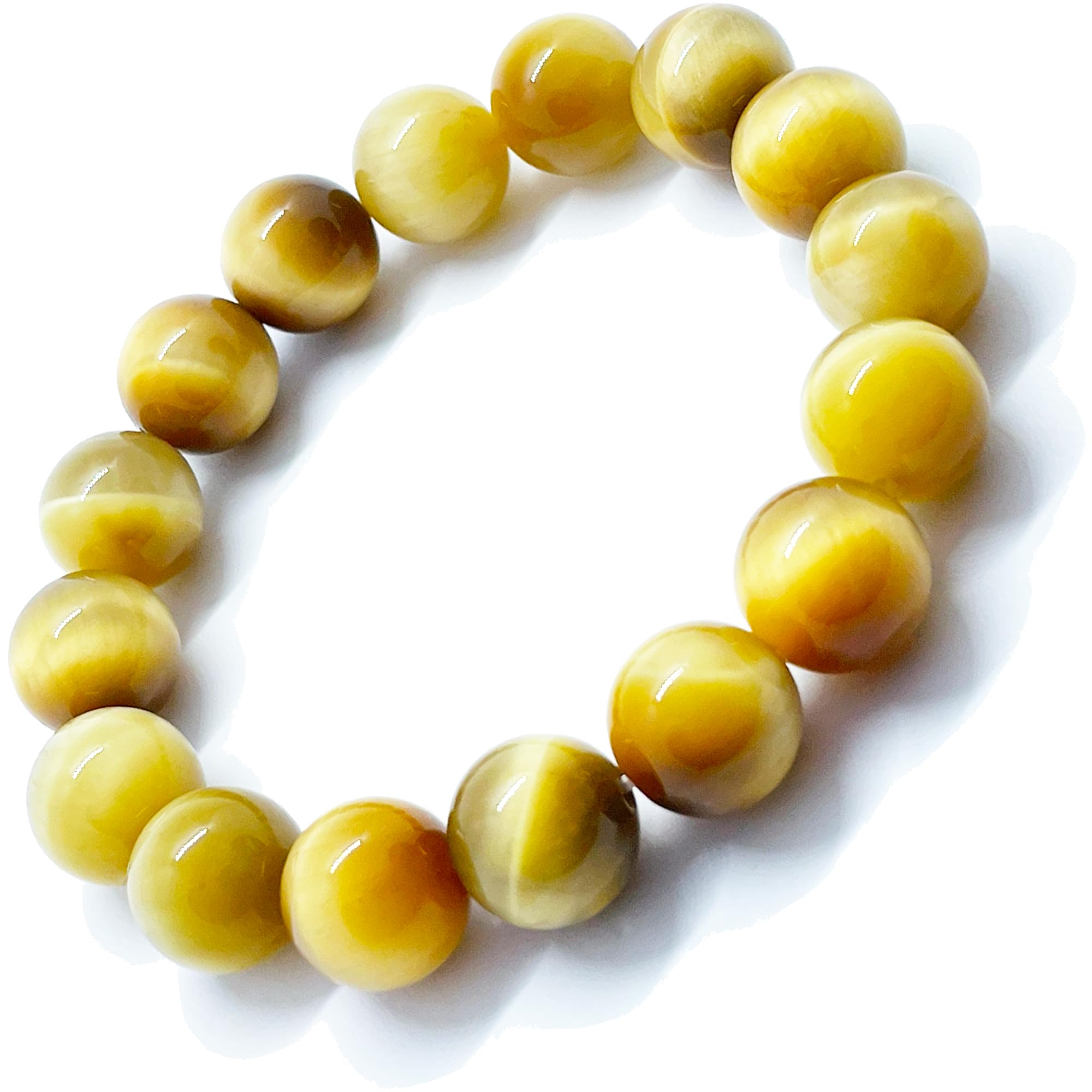 hibikurasu Golden Tiger Eye Power Stone Bracelet, 12mm Natural Beads, Prayer Bead Style, Good Fortune Career Luck Money Luck, Healing Gemstone Gift
hibikurasu Golden Tiger Eye Power Stone Bracelet, 12mm Natural Beads, Prayer Bead Style, Good Fortune Career Luck Money Luck, Healing Gemstone Gift
