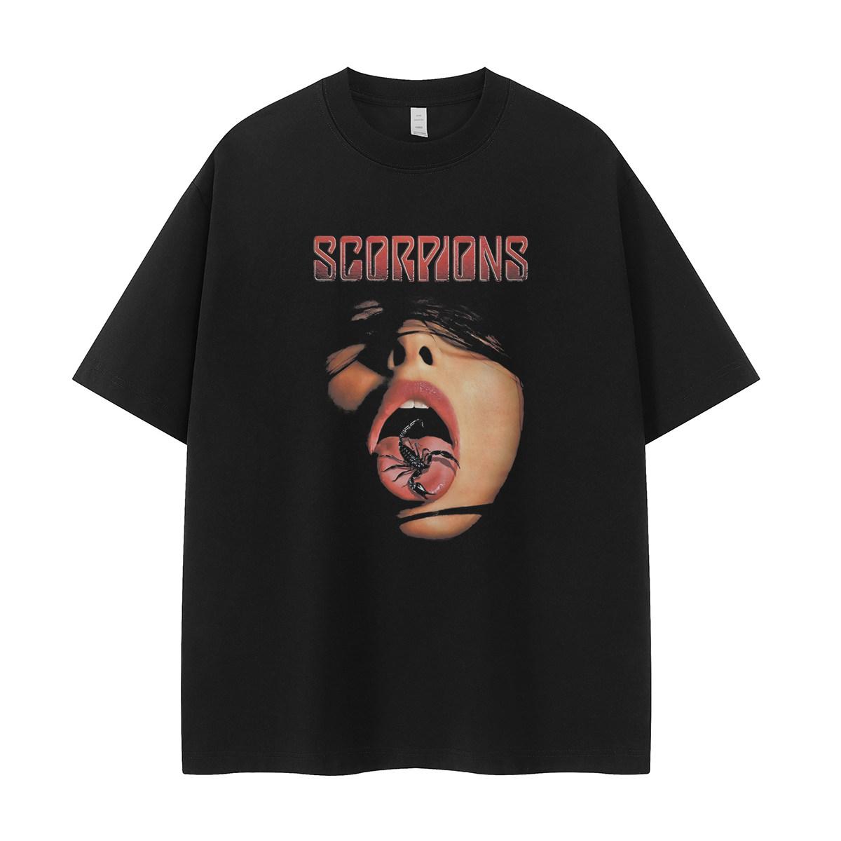Scorpion Band Retro American Street Hip Hop Subcultural Dark VTG ShoulderSleeved Rock TShirt S разноцветный
Scorpion Band Retro American Street Hip Hop Subcultural Dark VTG ShoulderSleeved Rock TShirt S разноцветный