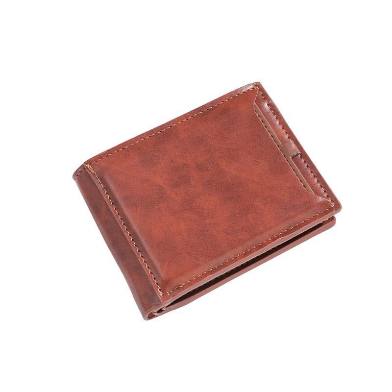 Hot Selling Men s Wallet Short Simple Casual Fashionable Multifunctional Card Bag Loose Change 9x2x12 коричневий
Hot Selling Men s Wallet Short Simple Casual Fashionable Multifunctional Card Bag Loose Change 9x2x12 коричневий