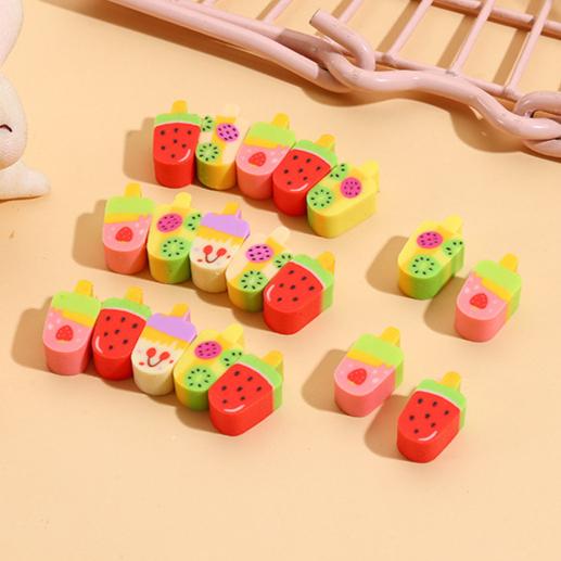 10Pcs/Lot Cute Cartoon Mini Erasers Fruit Ice Cream Pencil Rubber Kawaii Watermelon Kiwi Erasers Kids Students School Stationery (as the picture,XS)
10Pcs/Lot Cute Cartoon Mini Erasers Fruit Ice Cream Pencil Rubber Kawaii Watermelon Kiwi Erasers Kids Students School Stationery (as the picture,XS)