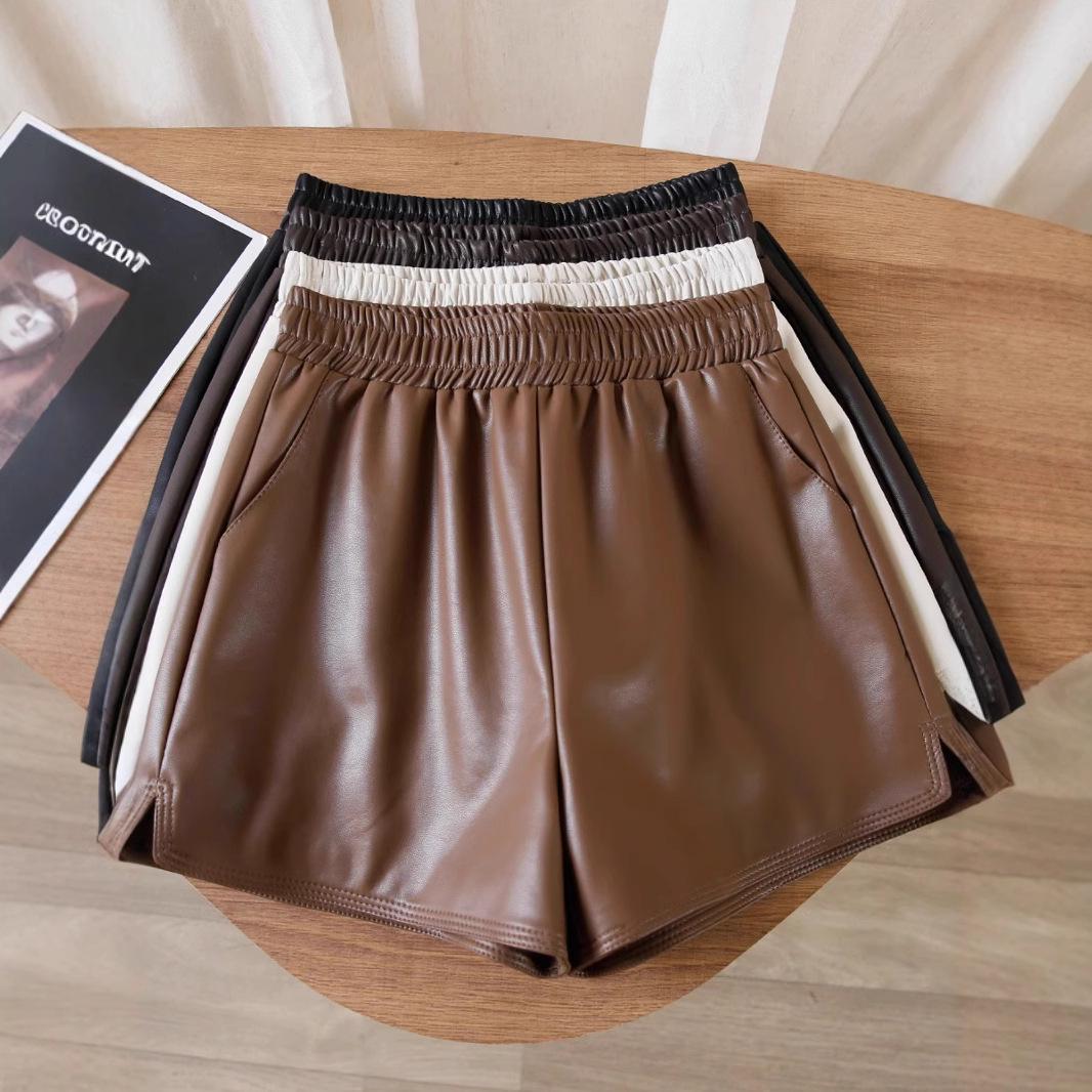 Women s PU Leather High-Waist Shorts - A-Line, Slimming, Casual, Black, Suitable for Autumn and Winter 2024 2XL (125-135 jin)
Women s PU Leather High-Waist Shorts - A-Line, Slimming, Casual, Black, Suitable for Autumn and Winter 2024 2XL (125-135 jin)