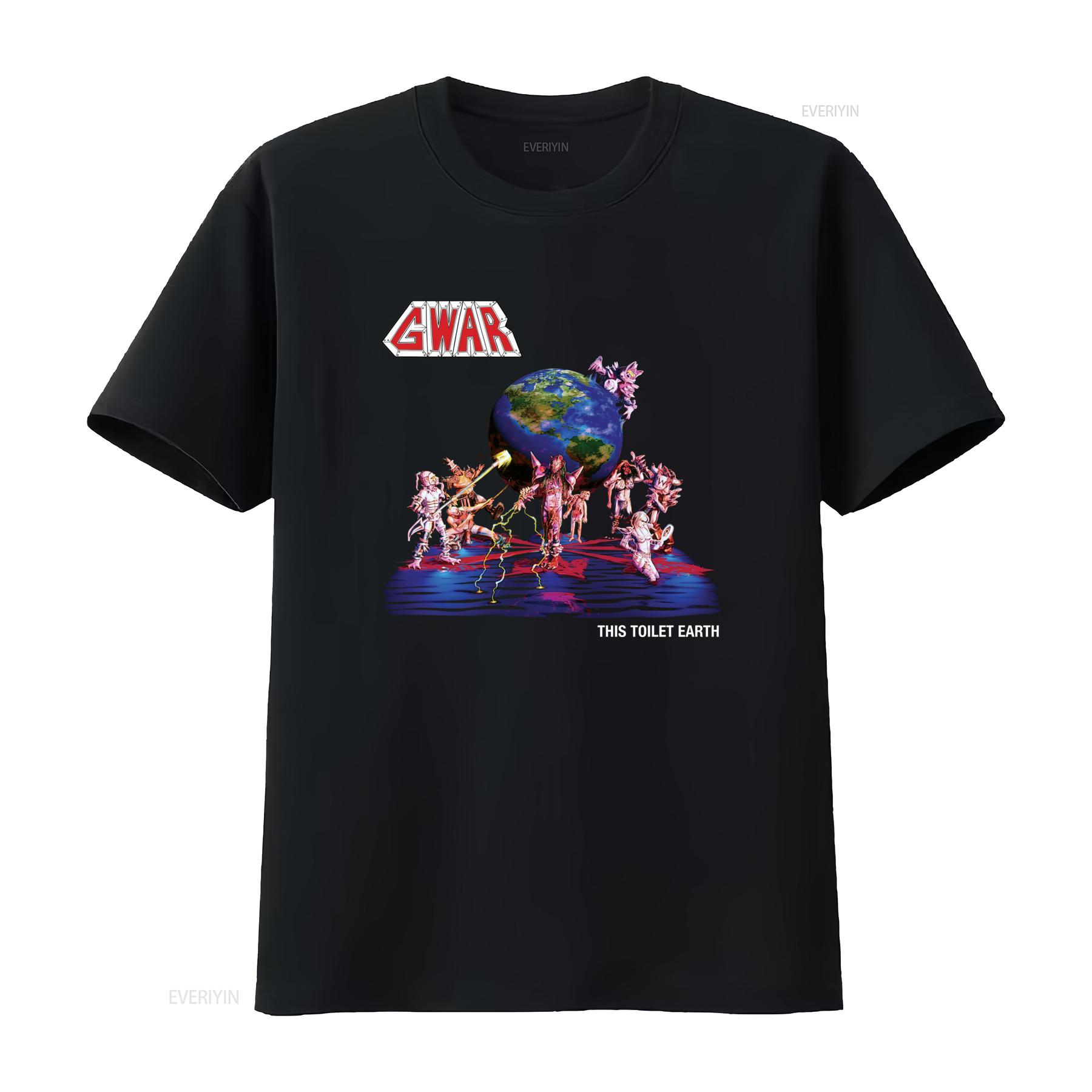 Gwar This Toilet Earth T Shirt Sizes S 5XL Rock Band Merch vintage Washed designer clothes Stretched homme Casual fashion 4XL
Gwar This Toilet Earth T Shirt Sizes S 5XL Rock Band Merch vintage Washed designer clothes Stretched homme Casual fashion 4XL