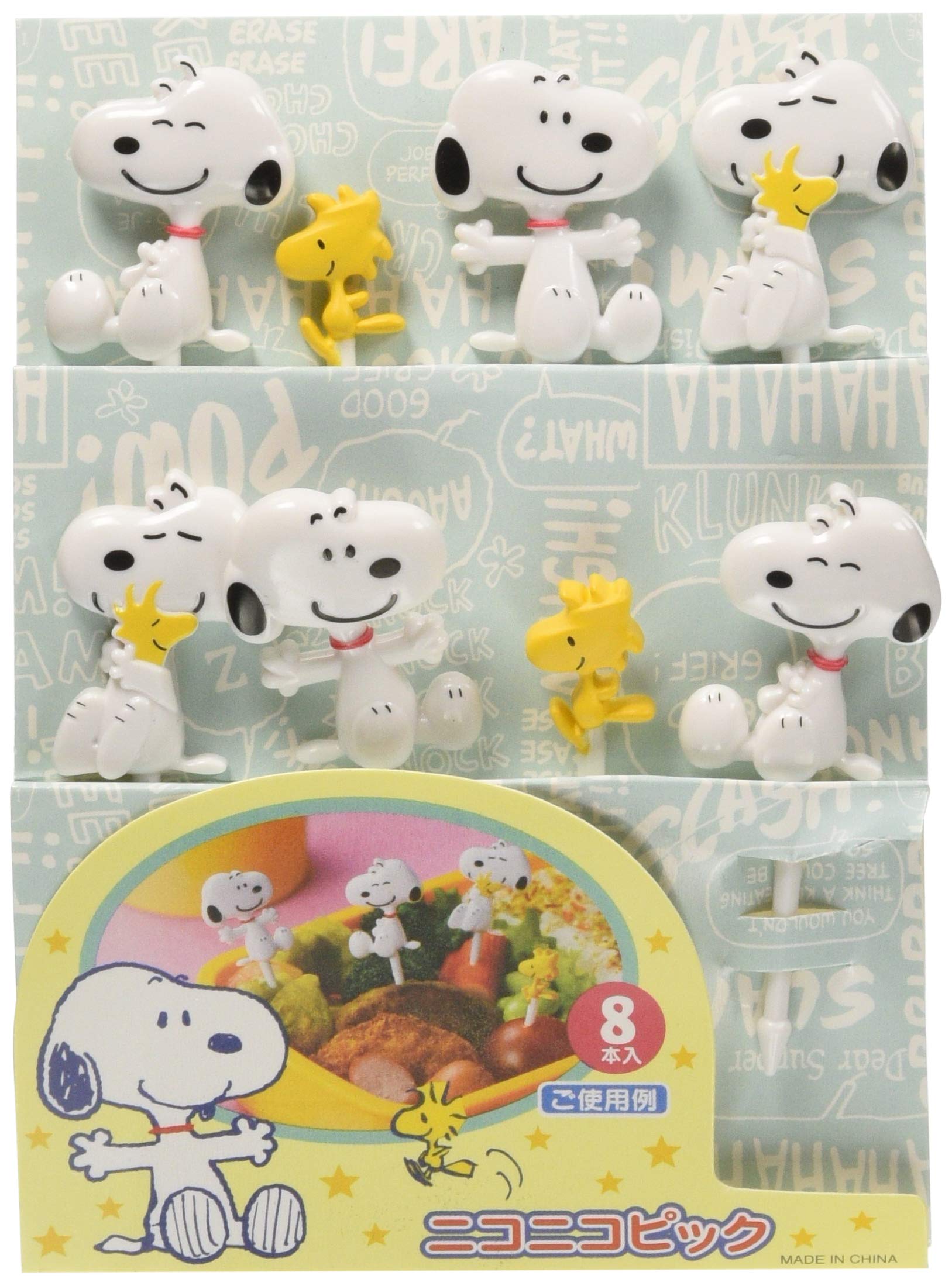 Torne Snoopy Lunch Box Pick Character Bento Deco Bento Lunch Niconico 8 Pieces PN-6
Torne Snoopy Lunch Box Pick Character Bento Deco Bento Lunch Niconico 8 Pieces PN-6