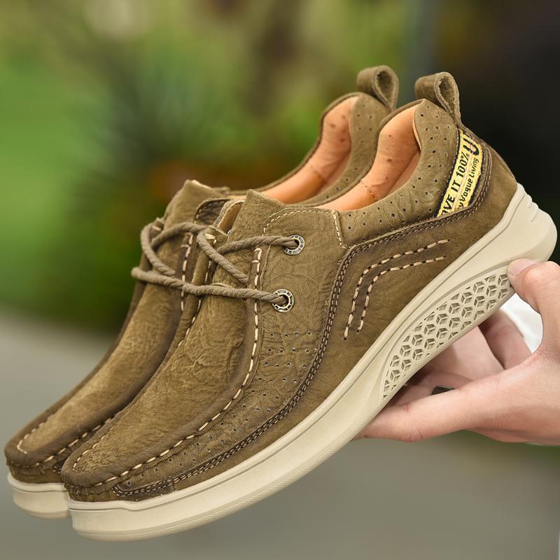 Мужские кожаные походные ботинки на шнуровке, ручная работа, повседневные кроссовки 39 хаки
Мужские кожаные походные ботинки на шнуровке, ручная работа, повседневные кроссовки 39 хаки