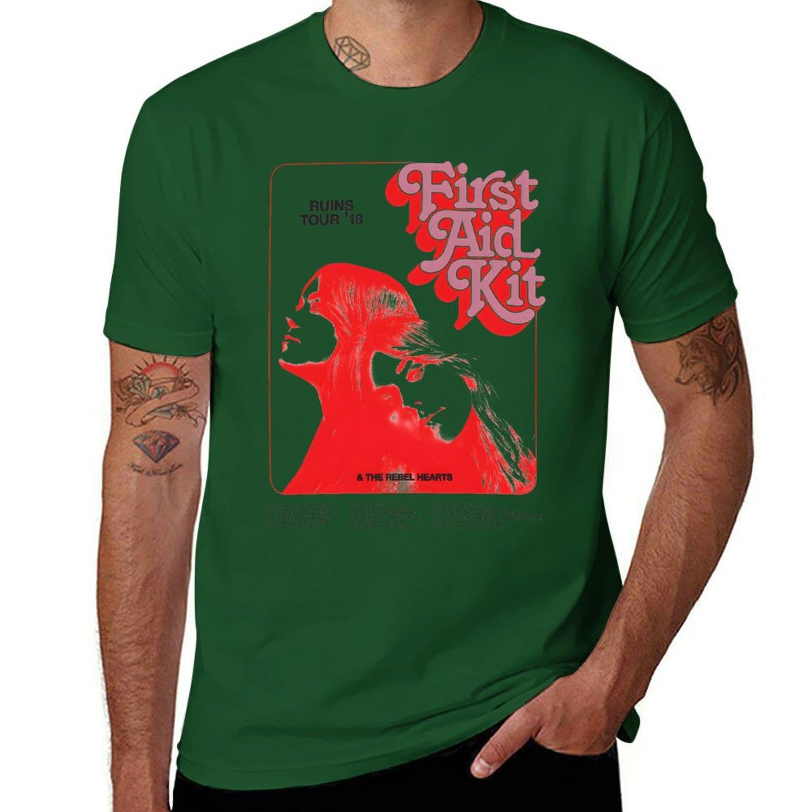 First aid kit band retro TShirt blacks plain mens graphic tshirts funny 4XL
First aid kit band retro TShirt blacks plain mens graphic tshirts funny 4XL