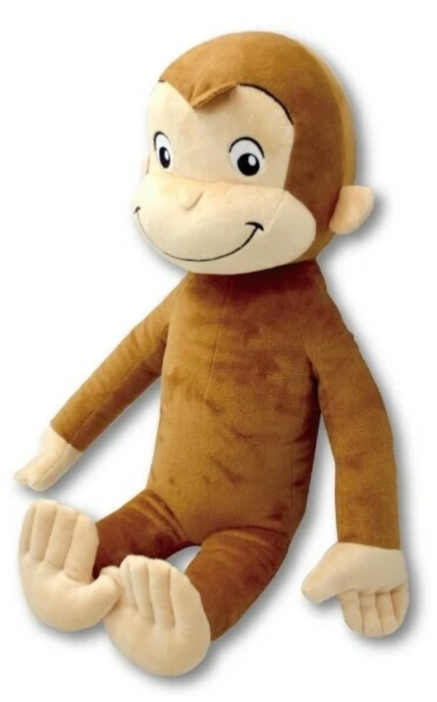 Curious George Plush Toy Size Extra Large Curious George Character Goods Doll Miscellaneous Goods Large Cute Children Birthday Christmas Present Gift
Curious George Plush Toy Size Extra Large Curious George Character Goods Doll Miscellaneous Goods Large Cute Children Birthday Christmas Present Gift