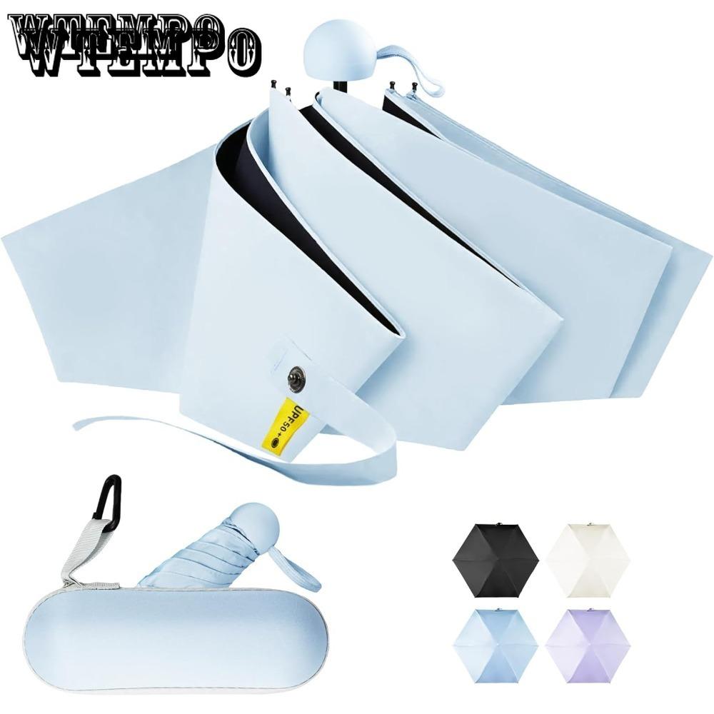 Travel Mini Umbrella Compact Small & Lightweight, UV Rain Protection, Pocket-Sized Folding Umbrellas with Quickdraw & Case for Men Women
Travel Mini Umbrella Compact Small & Lightweight, UV Rain Protection, Pocket-Sized Folding Umbrellas with Quickdraw & Case for Men Women