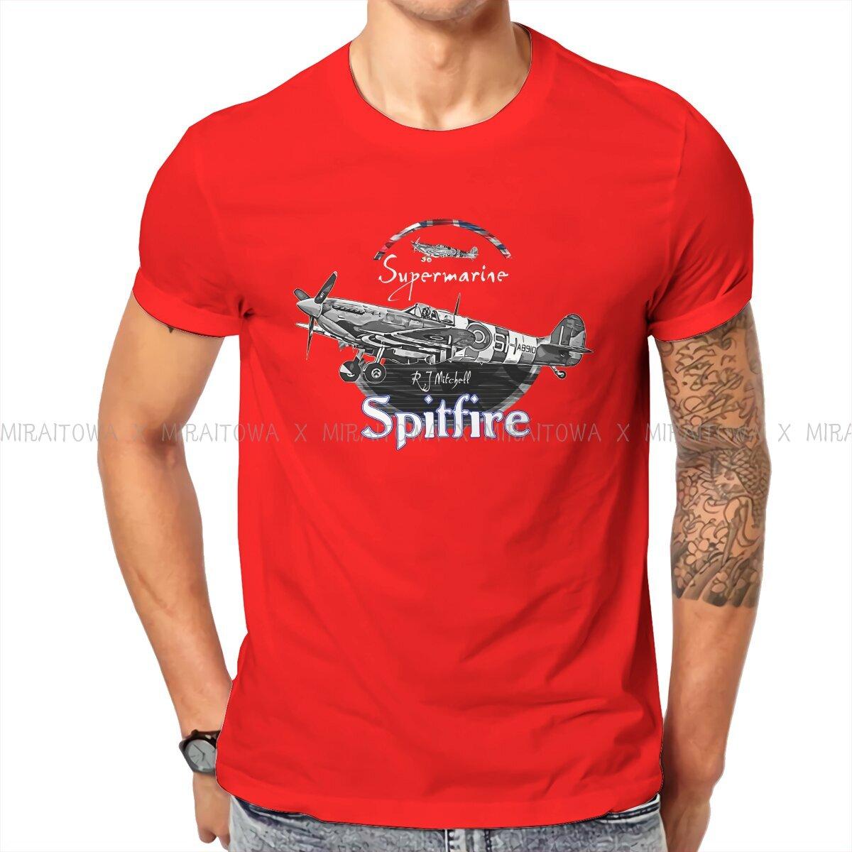 Spitfire Creative TShirt for Men Supermarine Vintage English WW2 Fighter Aircraft Basic T Shirt Personalize Birthday Gifts Tops S
Spitfire Creative TShirt for Men Supermarine Vintage English WW2 Fighter Aircraft Basic T Shirt Personalize Birthday Gifts Tops S