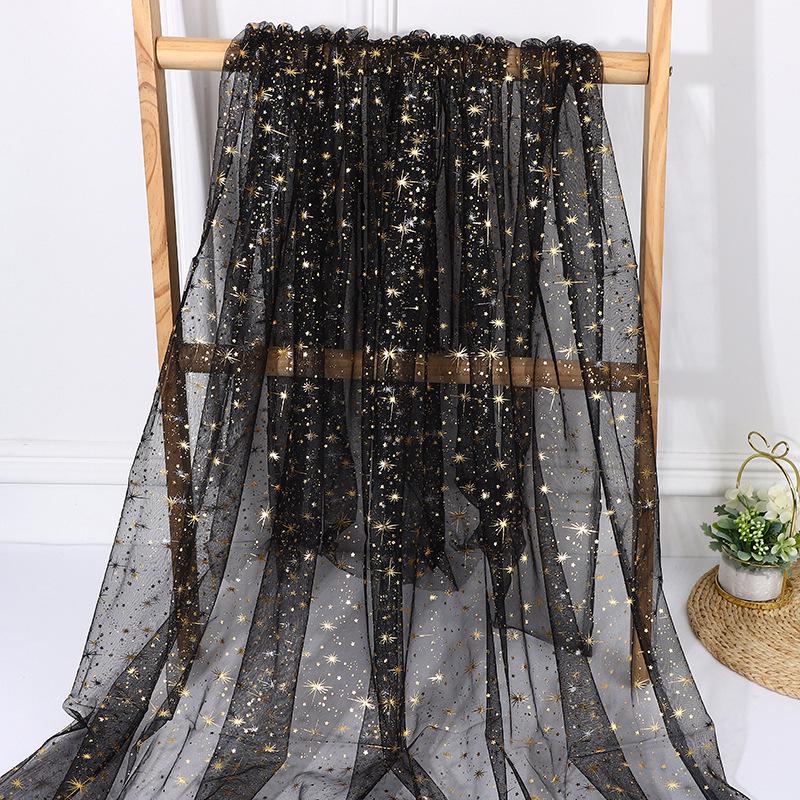 Golden Star Mesh Fabric for Children s Clothing, Toy Headwear, Tablecloths, Gift Boxes, and Decorations.
Golden Star Mesh Fabric for Children s Clothing, Toy Headwear, Tablecloths, Gift Boxes, and Decorations.