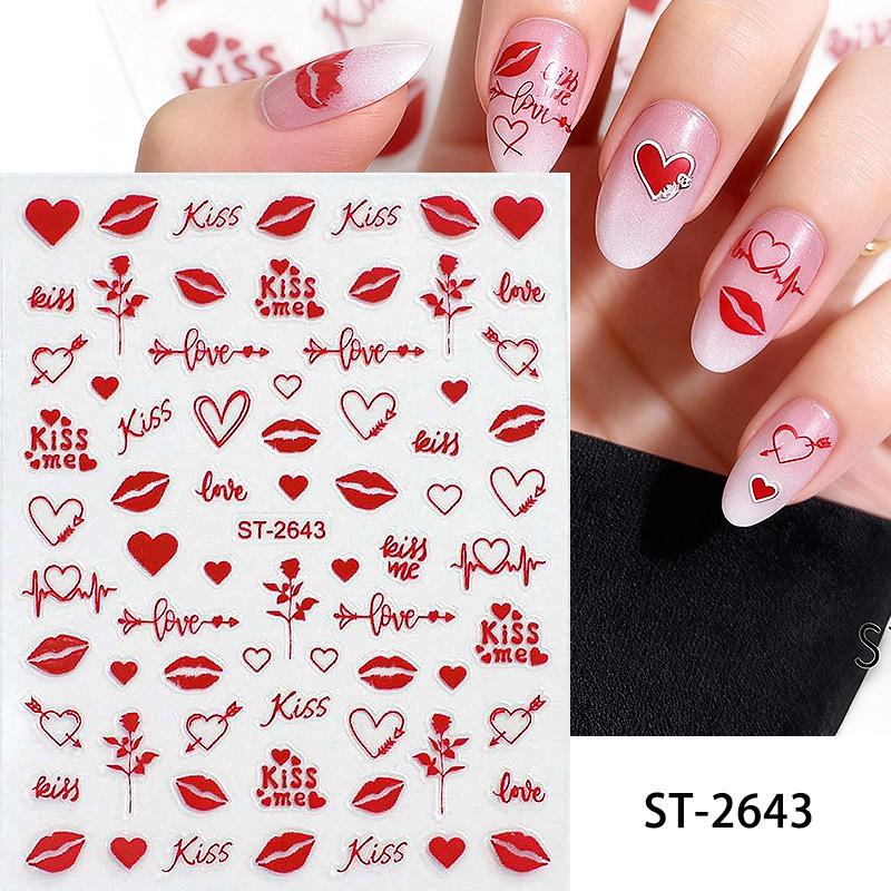 Valentine s Day Nail Stickers: Sexy Lips, Hearts, Roses & LOVE Designs
Valentine s Day Nail Stickers: Sexy Lips, Hearts, Roses & LOVE Designs