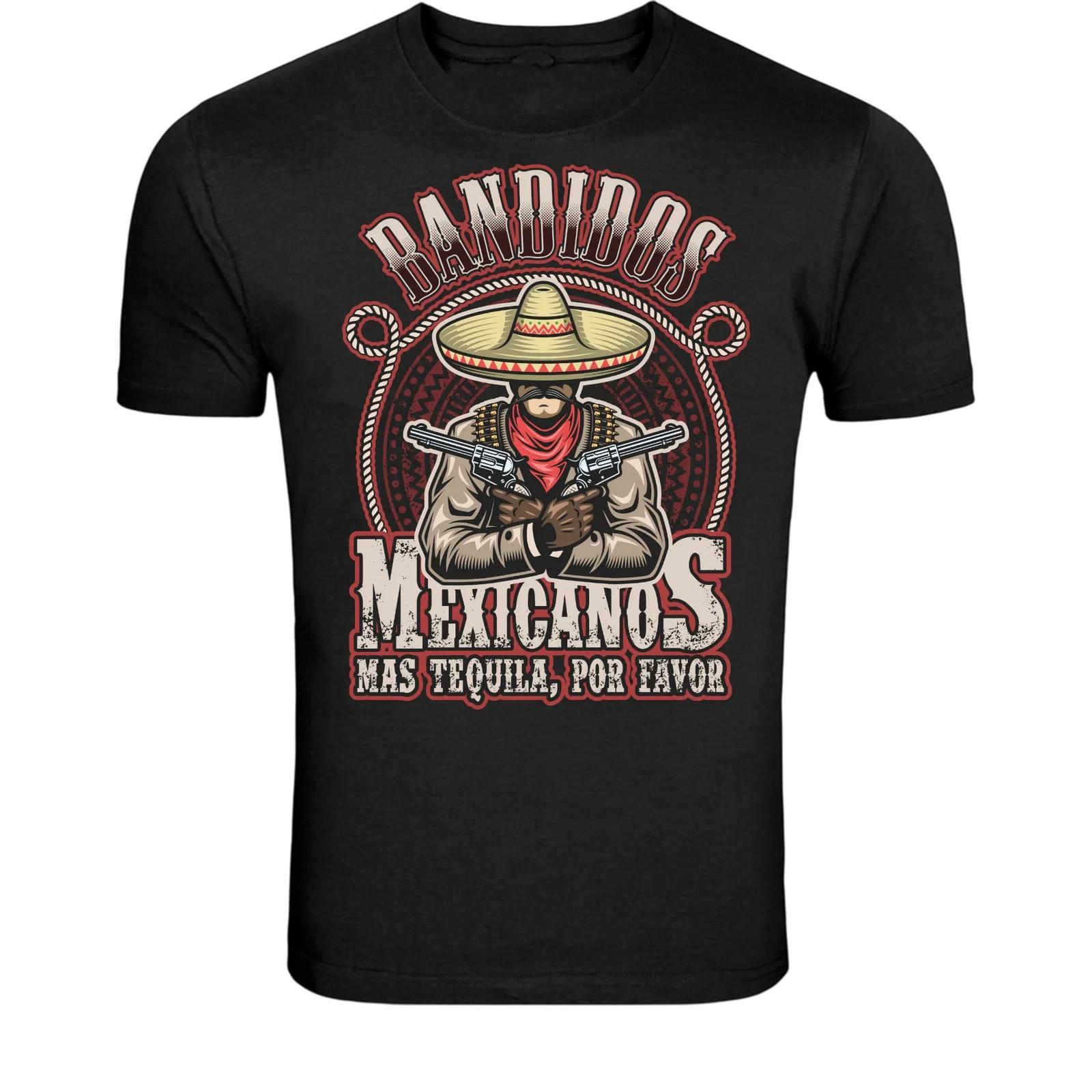 Bandidos Mexicanos Tequila T-Shirt - Funny Mexican Outlaw S
Bandidos Mexicanos Tequila T-Shirt - Funny Mexican Outlaw S